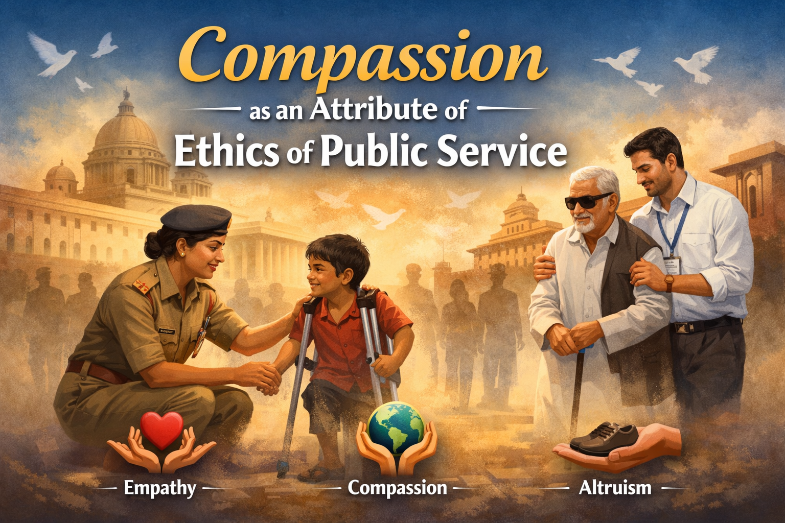 campassion - attribute of Ethics of Public Services